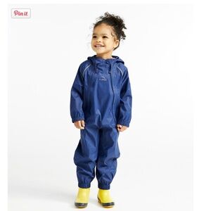 LL Bean Infant Rain Suit